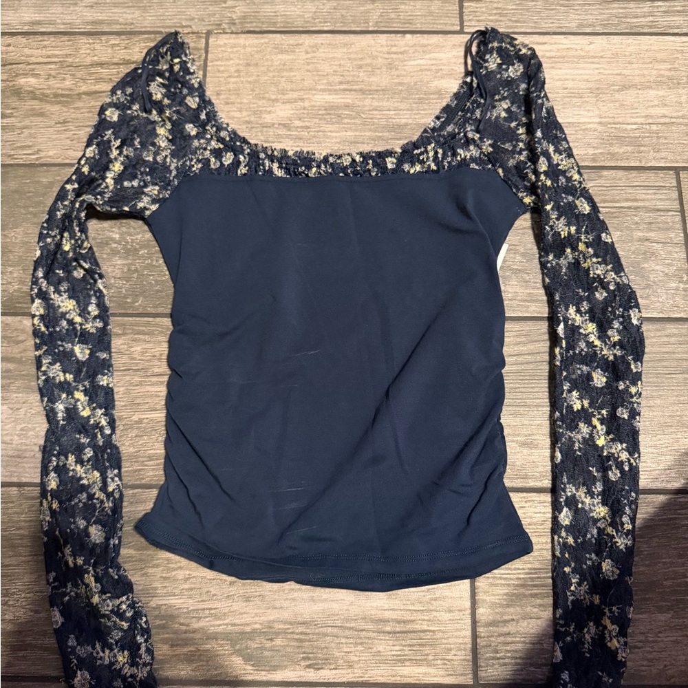 Free People Josie Long Sleeve Top - Picture 2 of 3